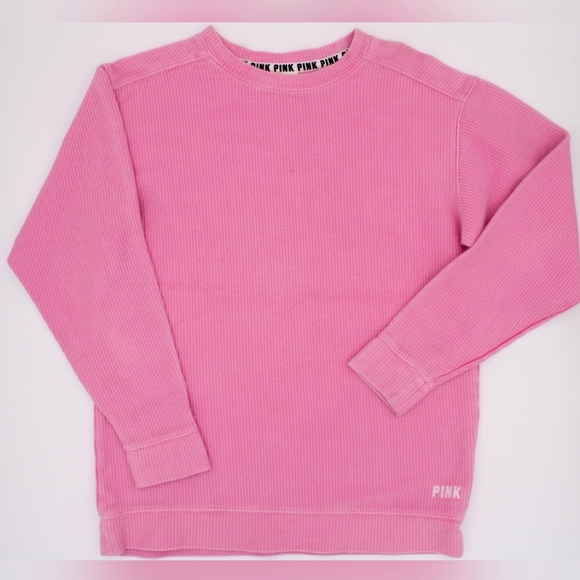 Victoria’s Secret PINK Ribbed Sweatshirt – Women’s XS - Picture 1 of 5